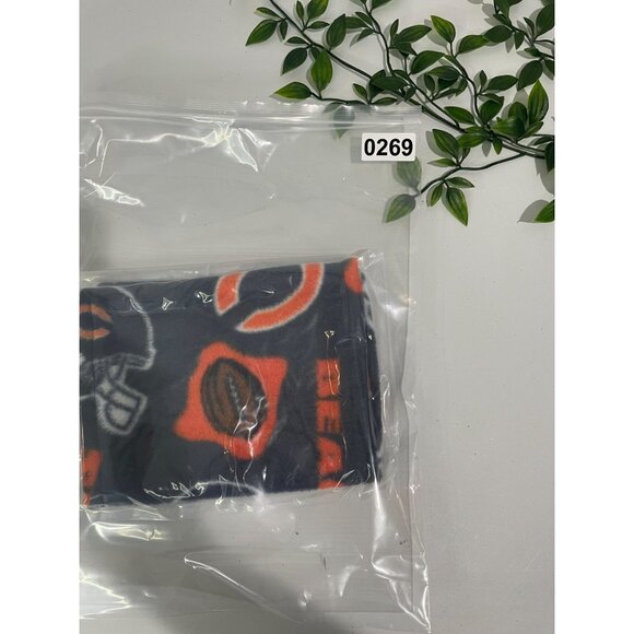 Chicago Bears Fleece Neck Gaiter Warmer Winter Accessory Football Design 10"X8" - Picture 5 of 6